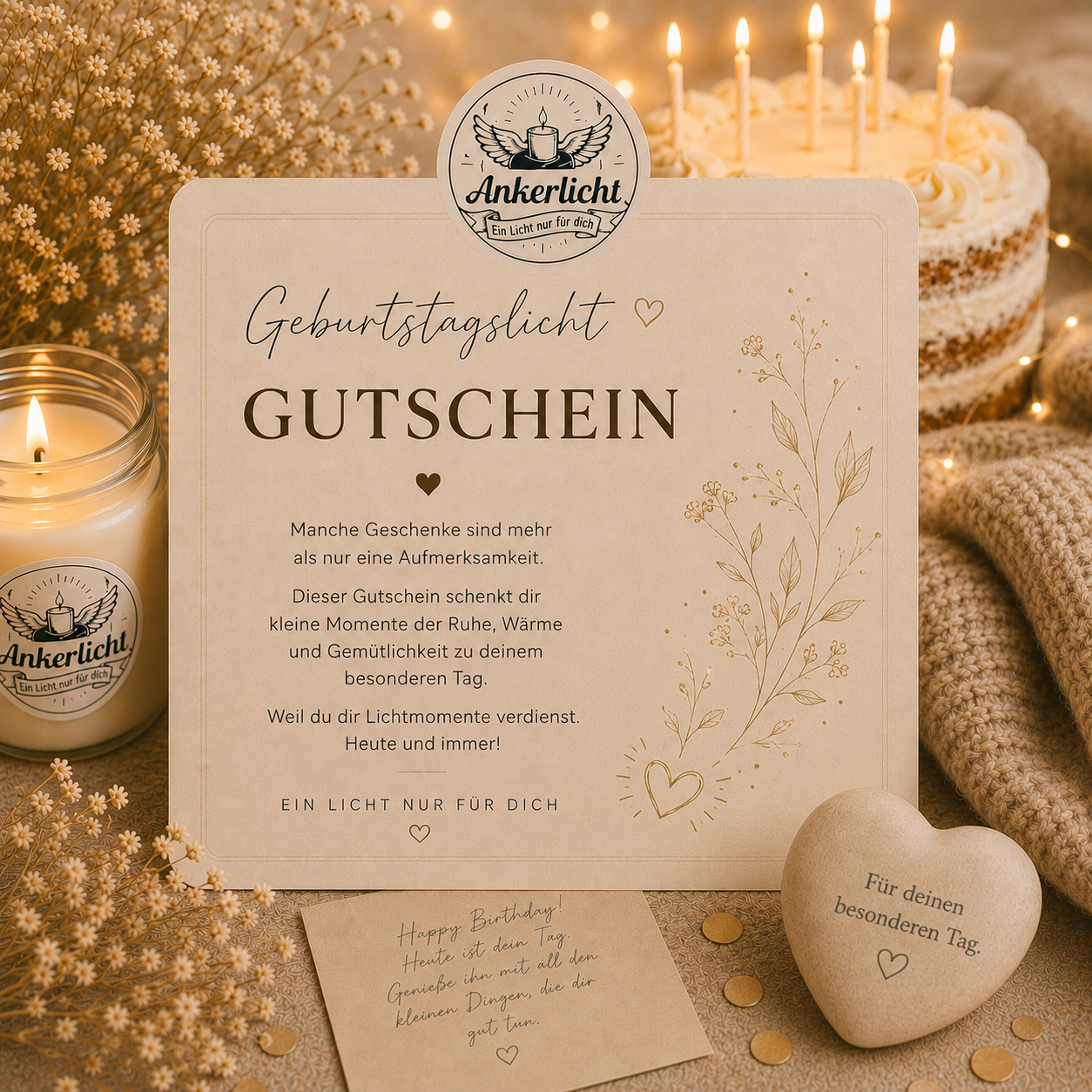 Geburtstagslicht
